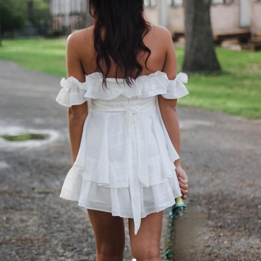 @Balance Lily Ruffle Romper - Picture 8 of 11